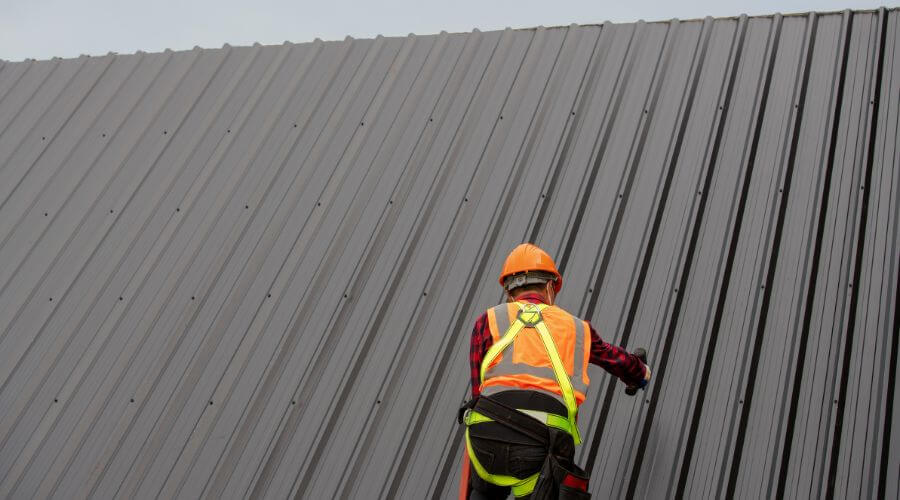 Professional metal roof installation services in Cobden, IL